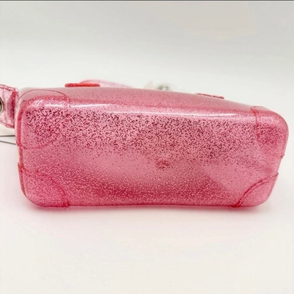 *NWT* Mini Glitter Jelly Bag Madden Girl - Pink - Picture 5 of 8